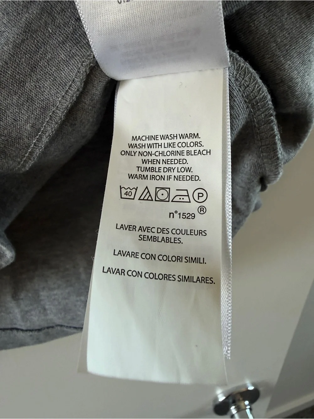 Ralph Lauren Grey Polo with Navy Pony